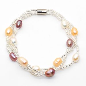 2018 mode 12 perles d'eau douce bracelet de perles dames charme bijoux cadeau surprise pour les amoureux