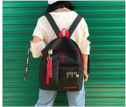 2018 mode Marke Men039s Rucksack Schule Taschen Laptop Rucksack Für Mann Schwarz Wasserdichte Reise Rucksack frauen Leinwand Schulter 5754859