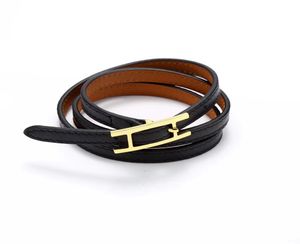 Bracelet de bracelet à version étroite 2018 de livraison gratuite Bracelet en cuir original 6240350
