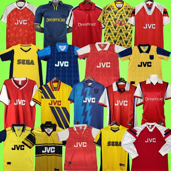 Maillots de football Arsenal Retro soccer jerseys Vintage football shirt BERGKAMP HENRY REYES GILBERTO 71 79 82 83 86 88 89 90 91 92 93 94 95 96 97 98 99 00 02 03 04 05 06 07