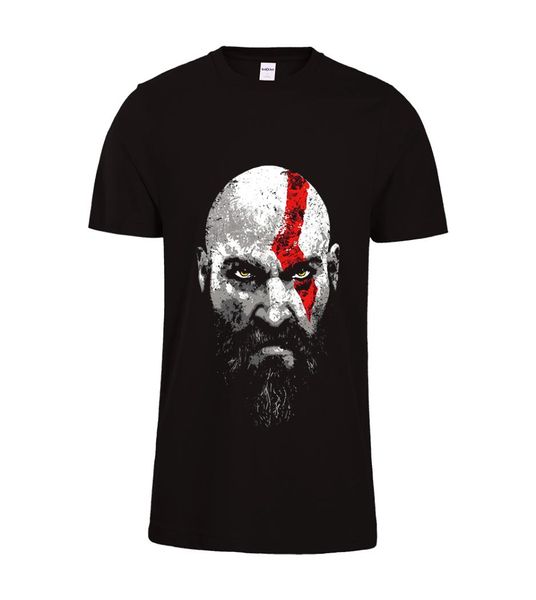 2018 God of War Tshirt Gamers Tshirt Geek Shirt Kratos Graphic Shirt God of War 4 T-shirt Gaming TEE3220395