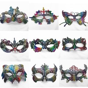 2018 Halloween Vrouwen Masquerade Maskers Dames Sexy Kant Goggles Masker voor Kerst Cosplay Party Night Club / Ball Eye Masks