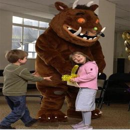 2018 Hoogwaardig volwassen Gruffalo-mascottekostuum voor Gruffalo Cartoon Costume247N