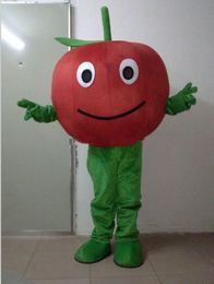 2018 Hoge Kwaliteit Hot Bean Sprouts Apple Watermeloen Cartoon Dolls Mascotte Kostuums Props Kostuums Halloween gratis verzending