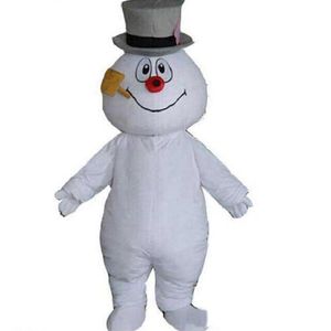 2018 Haute qualité MASCOTTE CITY Frosty le bonhomme de neige MASCOT costume anime kits mascotte thème fantaisie dress224x