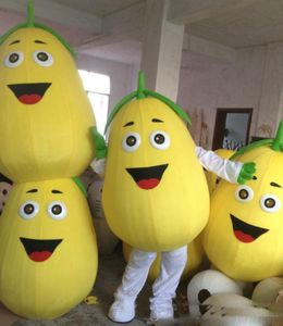 2018 Hoge kwaliteit Rapid Make Hoge Kwaliteit Eva Material Pear Mascot Costume Fruit Cartoon Apparel Advertentie