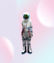 2018 Costume de mascotte de la mascotte de haute qualité Costume de mascotte d'astronaute avec sac à dos Gloves2056543
