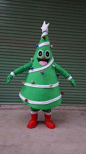 2018 hete kerstboom mascotte kostuum leuke cartoon kleding fabriek aangepaste particuliere aangepaste rekwisieten wandelen poppen pop kleding ..