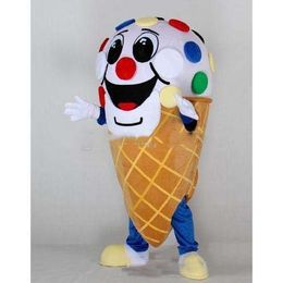 2018 Hot Nieuw Ice Cream Mascot Costume Fancy Birthday Party Dress Halloween Carnivals Costumes