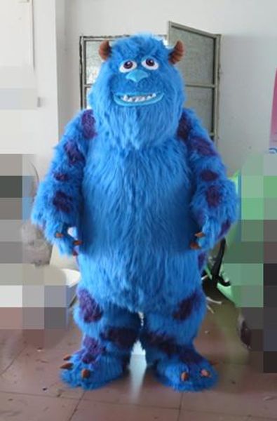 2018 Hot New Sully Costume De Tête De Mascotte Halloween Noël Anniversaire Props Costumes Outfit Personnage De Dessin Animé Fantaisie Robe Taille Adulte