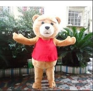 2018 Hot Sale Ted Teddy Bear Movie Cartoon Character Event Mascot Costume
