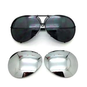 2018 Vente à chaud Interchangeable 8478 Lunettes de soleil REMPLACABLE Men de la lentille ou femmes UV400 Protection de protection Aviation Sun Glasse