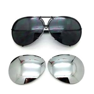 2018 Vente à chaud Interchangeable 8478 Lunettes de soleil REPLACIABLE Men ou femmes Fashion UV400 Protection Aviation Sun Glasses 254p