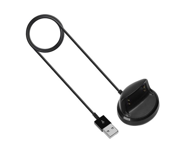 2018 hot Smartwatch USB Cable de carga Cuna Cargador Estación de acoplamiento para Samsung Gear Fit 2 SM-R360 Band para Fit2 R360 Reloj inteligente