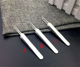 2019 Hot Rvs Pimple Remover Blackhead Remover Curved Rechte Naald Blackhead Remover Tool Fast Free DHL verzending