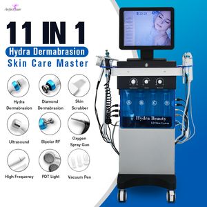 2023 hydra dermabrasion deep cleansing machine water microdermabrasion Oxygen Spra Gun RF lift skin Scrubber black heads removal device FDA CE approved