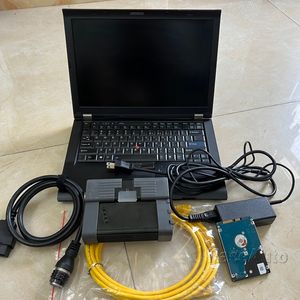 Icom a2 b c pour outil de diagnostic bmw avec ordinateur portable t410 1000gb hdd + hardbook (i5 4g) prêt à travailler programmation 3in1