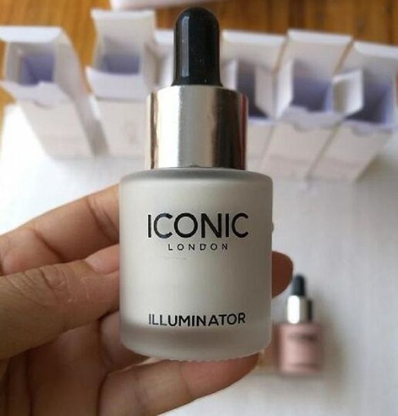 Maquillaje London iluminador Líquido Resaltador In Shine Brillo original Resplandor de tres colores Maquillaje facial Resaltador 3 colores 22018