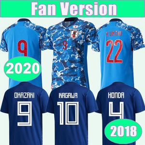 2018 Japan OSAKO Heren Voetbalshirts Nationale Team 2020 ATOM KAGAWA ENDO OKAZAKI NAGATOMO HASEBE KAMAMOTO Thuis Voetbalshirts Uniformen