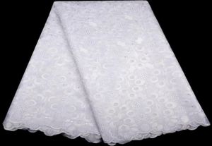 2018 Dernier Nigeria Swiss Laces Swiss Voile Lacets Switzerland Cotton Africain Dry dentelle Tissu pour hommes Femmes A9835215474