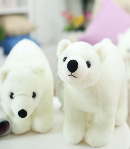 2018 belle douce câlin animal ours polaire en peluche poupée en peluche joli ours blanc jouet pour enfants cadeau décoration 45 cm x 27 cm7274049