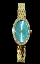 2018 Luxury Design Rose Gold Woman Diamond Montres Élégants Robes de dames STRAPE ACI