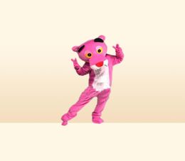 2018 Mascot Adulto Disfraz Leopard Fancy Carnival para la escuela Anime Halloween Christmas Birthday Fiest3776476