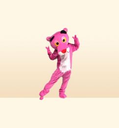 2018 Mascot Adulto Disfraz Leopard Fancy Carnival para la escuela Anime Halloween Christmas Birthday Fiest7783253
