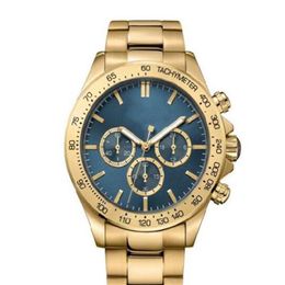 2018 Herenkwarts Watch 1513340 Mens Gold Chronograph Watch272H