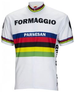 2024 Heren Retro Formaggio 1965 Wereldkampioen Cycling Jersey Summer Team Cycling Clothing Bicycle Wear Roupas Ciclismo Maillot Velo