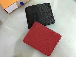 2018 MEW Cartera para hombre de alta calidad Envío gratis Cuero para hombre con carteras para hombre Monedero Monedero Cartera para hombre con caja bolsa para el polvo # 6654