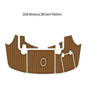 2018 Monterey 280 Swim Platfrom Step Pad Boat EVA Foam Faux Teck Deck Tapis de sol