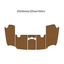 2018 Monterey 320 Swim Platfrom Step Pad Boat EVA Foam Faux Teck Deck Tapis de sol