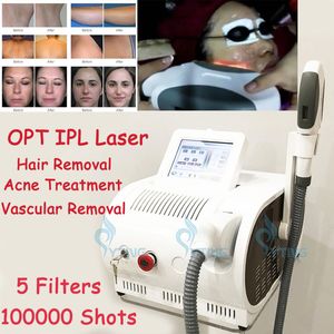 Multifonction IPL Laser épilation permanente RF traitement de l'acné rajeunissement de la peau E lumière OPT beauté Spa Machine