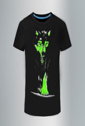 2018 Nieuwe 3D T -shirt mannen Leisure Fluorescerende gepersonaliseerde shortsleeve Luminous T -shirt Summer Tops Men T -shirt lichte kleding2013397