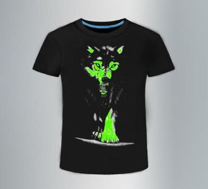 2018 Nieuwe 3D T -shirt mannen Leisure Fluorescerende gepersonaliseerde shortsleeve Luminous T -shirt Summer Tops Men T -shirt lichte kleding2948319