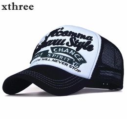 2018 Nouveau 5 panneaux broderie d'été Baseball CAP décontracté Mush Cap Men Snapback Hat pour femmes Casquette Gorras6128287