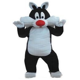 2018 nouveau costume de mascotte de chat Sylvester taille adulte 2402