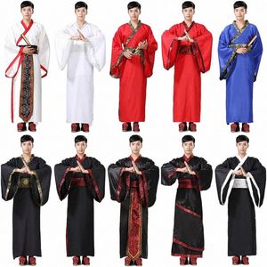 2018 nieuwe oude traditionele chinese volksdans dans s lg dr hanfu li dans china kleding vrouw mannen z2bJ #