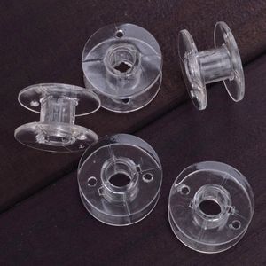 Bobines vides en plastique transparent, 1000 pièces, pour Machines à coudre Brother Janome, fourniture de vêtements, outils de vente