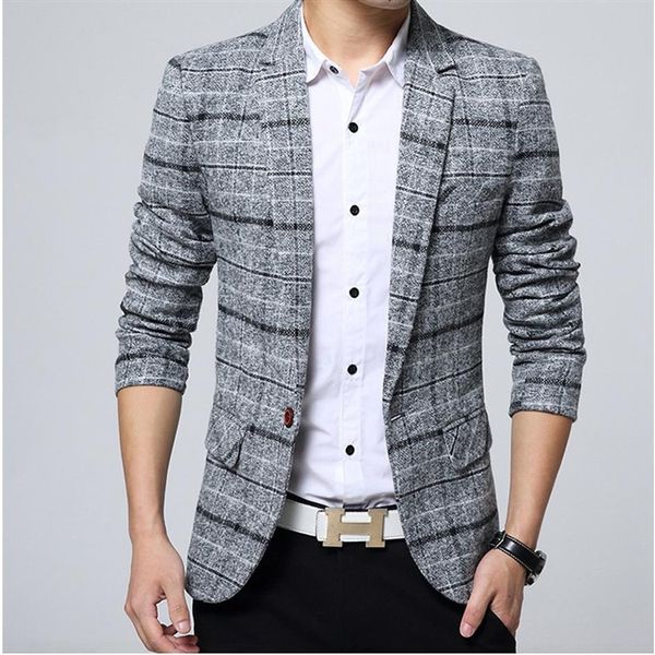 2018 nouveauté affaires hommes blazer blazers occasionnels hommes treillis veste formelle conception populaire hommes robe costume Jackets258y