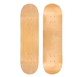 2018 Nouvelle arrivée DIY Skateboard 318 pouces vierge skateboard Deck Skate BoardDouble Concave Kick Decks de bureau SC1572732844