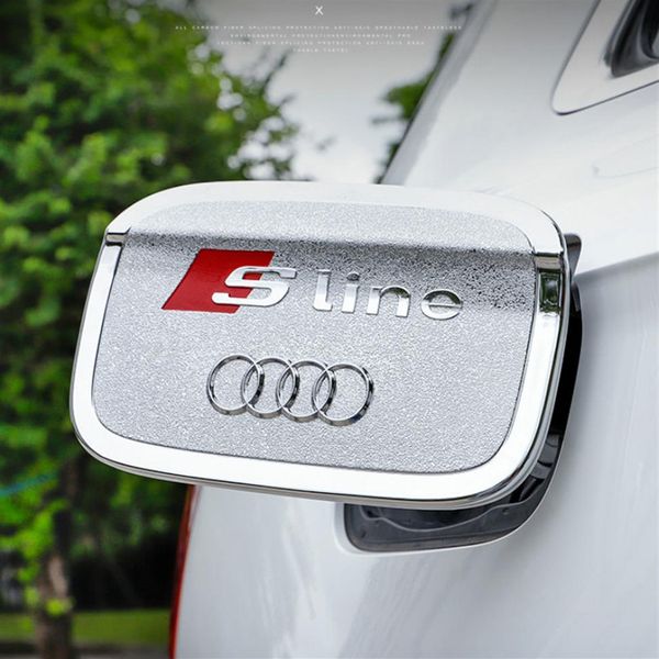 2018 nouvelle décoration de bouchon de réservoir de carburant Audi Q5L Q5L autocollant de couverture de réservoir de carburant Q5L Refit336j