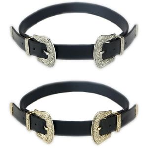 2018 Nouvelle ceinture Brand Fashion Femmes Belt de ceinture de ceinture Double et simple Boucle Boucle pour femmes ceintures de taille de qualité supérieure CEULLE DE CUIR 2323