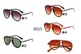 2018 Nouvelle Marque Italie marque classique 0015 lunettes de soleil femme abeille design lunettes de soleil de mode bonne qualité homme conduite lunettes de soleil MOQ = 10
