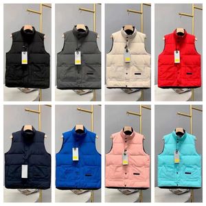 2023 Nieuwe Winter Mannen Merk Kleding Vest Jas Warme Mouwloze Jas Casual Vest Winddichte Jas Heren Rits Ganzendons vest