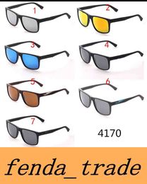 2018 nuevas gafas de sol de marca UV400 de alta calidad nuevas gafas de moda Casual clásico hombres mujeres gafas de sol gafas 4170 MOQ = 10