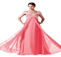 2018 Nuevo diseño Mangas casquillo Vestido de fiesta Vestido de noche de dama de honor popular Vestido de fiesta Vestido de fiesta 5213024