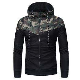 2018 nieuwe mode hoodies merk mannen camouflage sweatshirt malemen's sportkleding hoody hiphop herfst winter hoodie