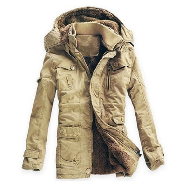 2018 nueva moda chaqueta de invierno hombres marcas abrigo cálido transpirable Parkas engrosamiento chaqueta acolchada de algodón Casual envío gratis caliente